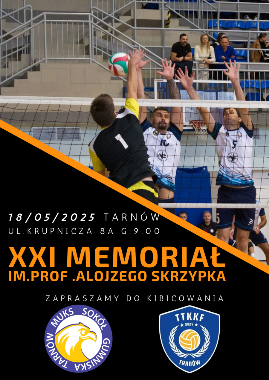 Plakat Memoriału Alojzego Skrzypka